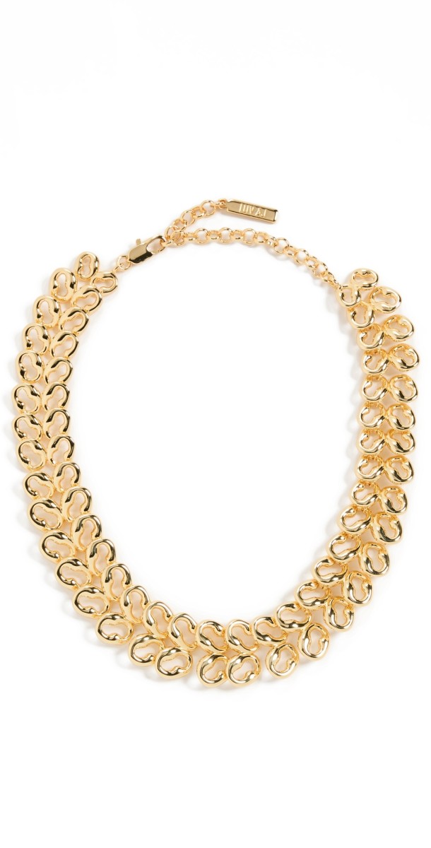 Luv Aj The Metal Lace Choker Gold