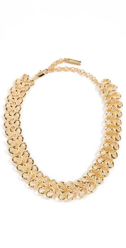 Luv Aj The Metal Lace Choker Gold