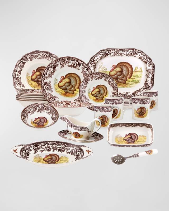 Woodland Grand Thanksgiving Set, Service for 4