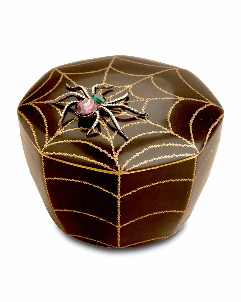 Black Spider Candle