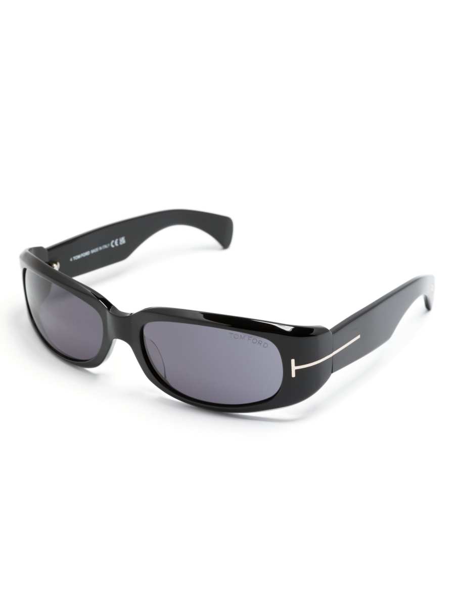 Tom Ford T-shaped rectangle-frame sunglasses