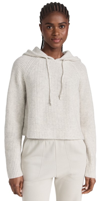 Sablyn Cashmere Hoodie Blizzard