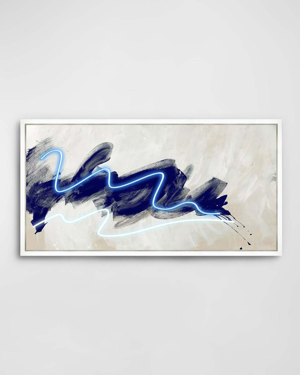 "Electrified Mono Skein Part Deux" Framed Giclee by Samuel Kane