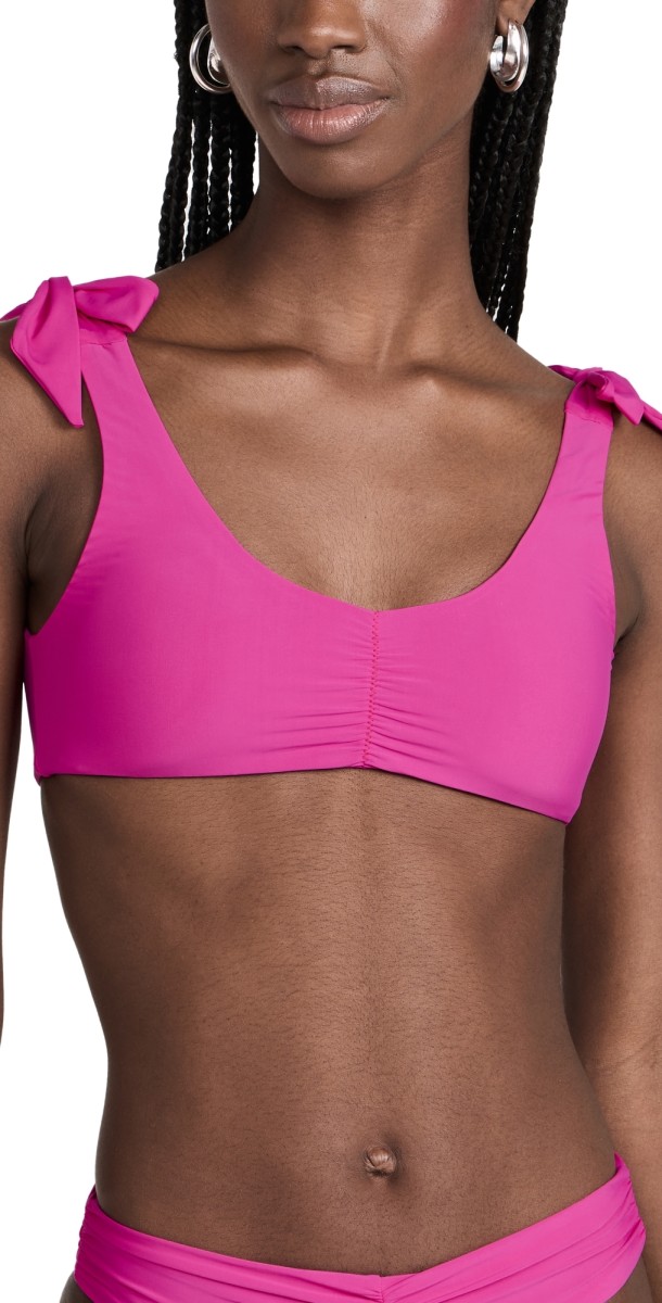 solido Bralette Bikini Top Bubble Gum Pink