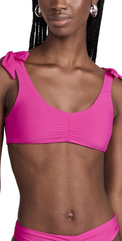 solido Bralette Bikini Top Bubble Gum Pink