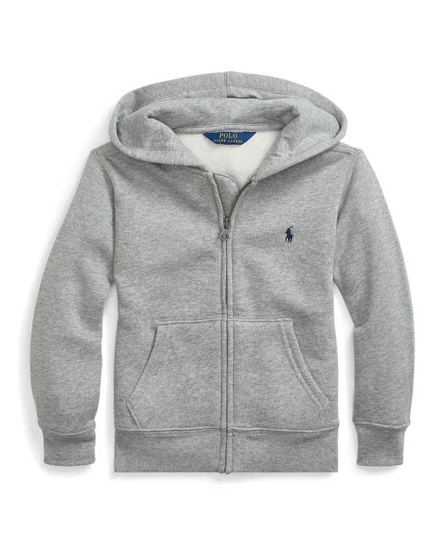 Boy's Cotton-Blend-Fleece Hoodie, Size 2-7