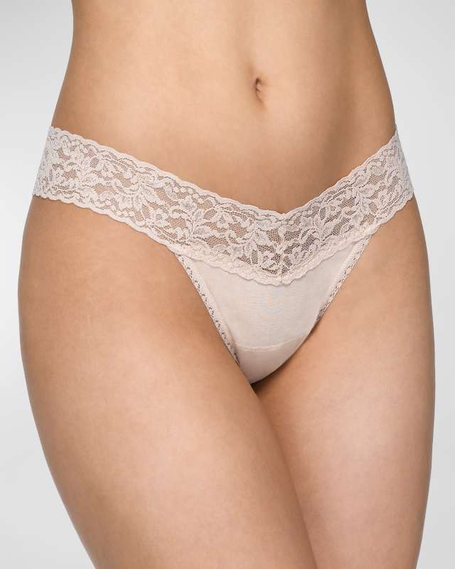 Low-Rise Organic Cotton Thong