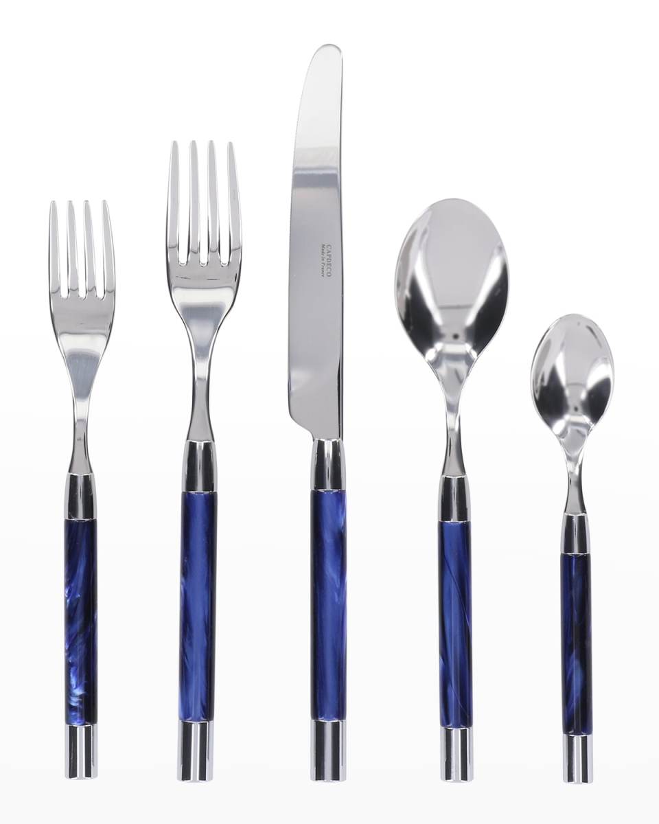 Conty 5-Piece Place Setting, Blue