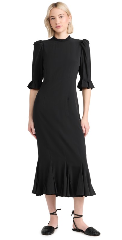RHODE Felix Dress Black