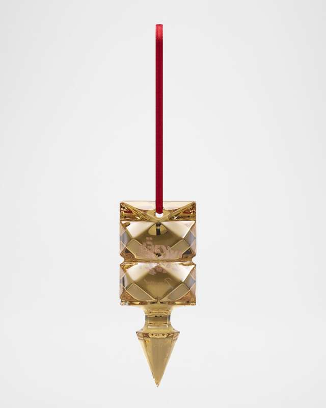 2024 Louxor Annual 20K Gold-Gilded Christmas Ornament