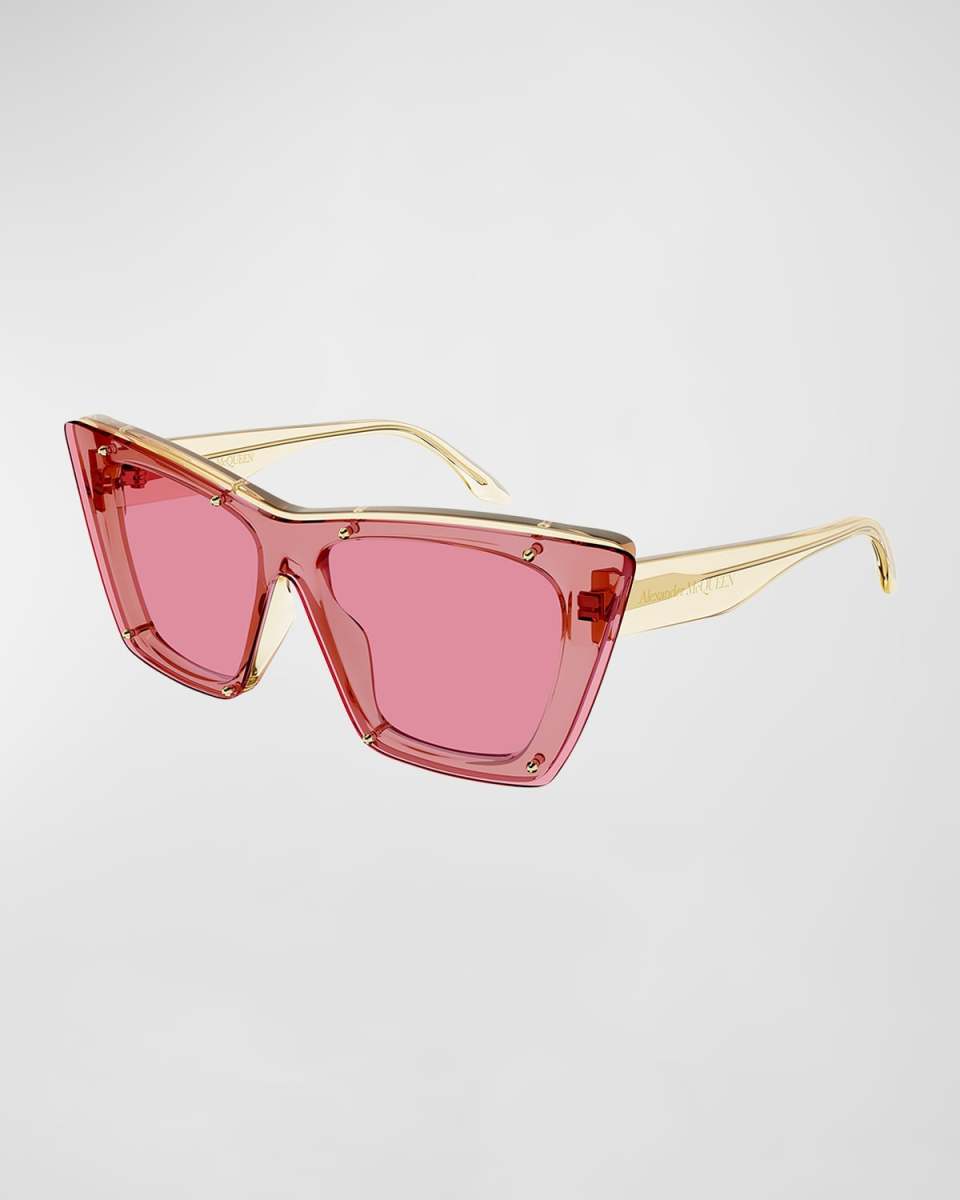 Studded Acetate Cat-Eye Sunglasses