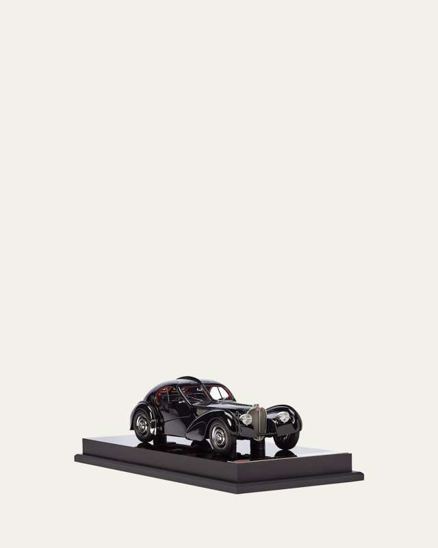 Ralph Lauren's 1938 Bugatti Type 57SC Atlantic Coupe Miniature Scaled Car Replica