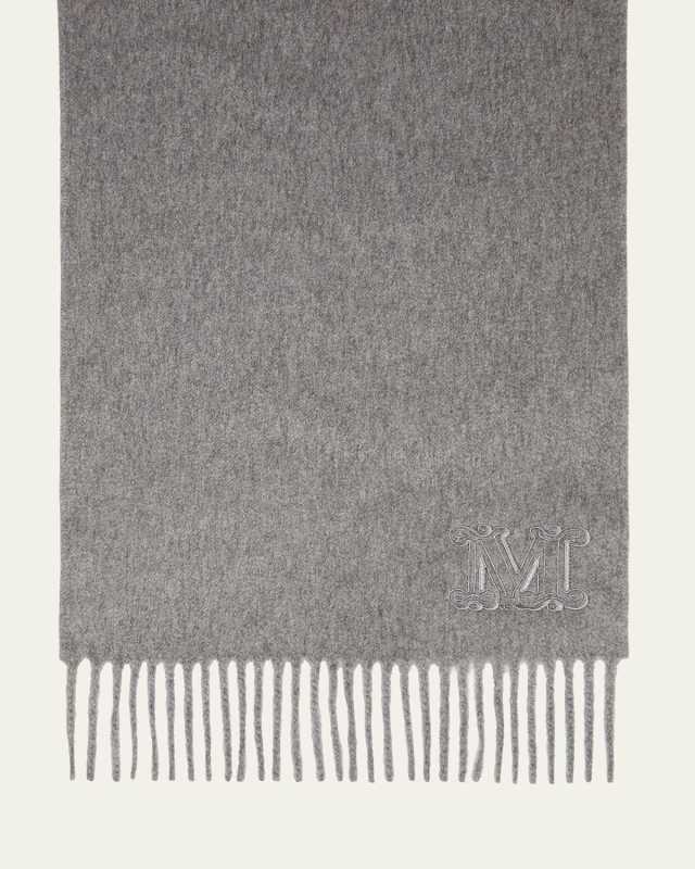 Dalia Fringe Wool Scarf