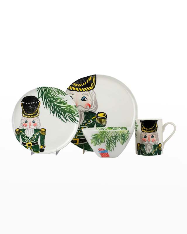 Nutcrackers 4-Piece Place Setting
