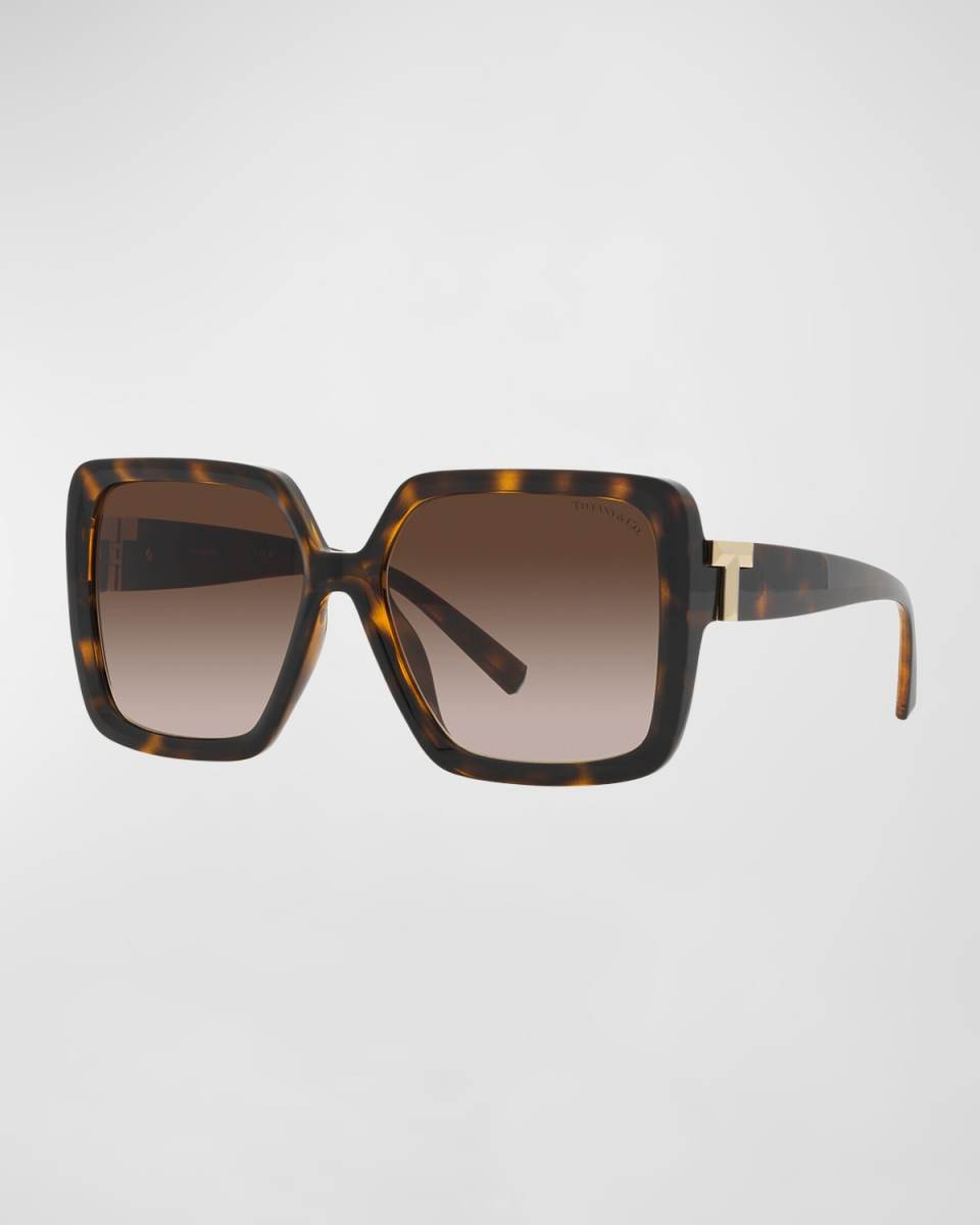 T-Monogram Square Plastic Sunglasses