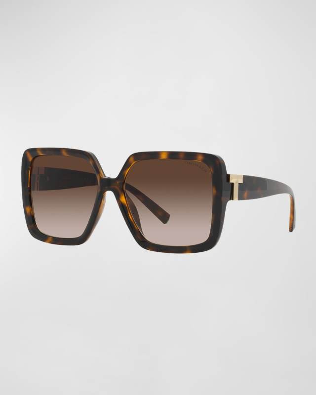 T-Monogram Square Plastic Sunglasses