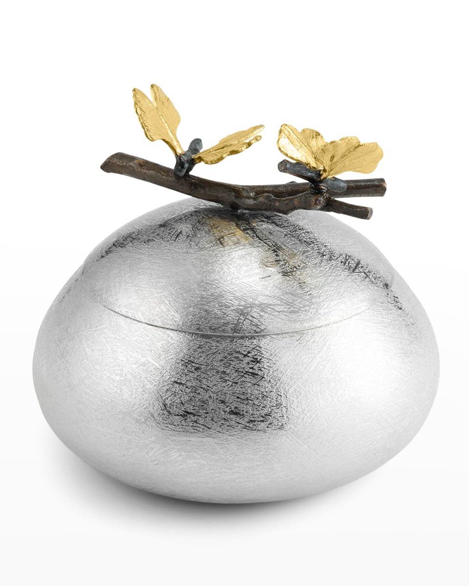 Butterfly Ginkgo Keepsake Box