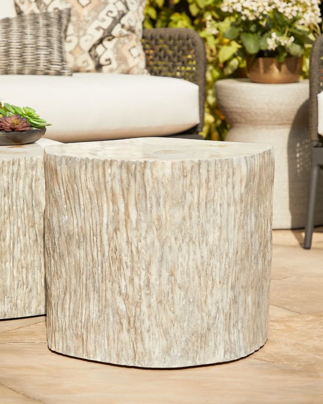Paolo Tall Outdoor Bunching Table, 17.5"