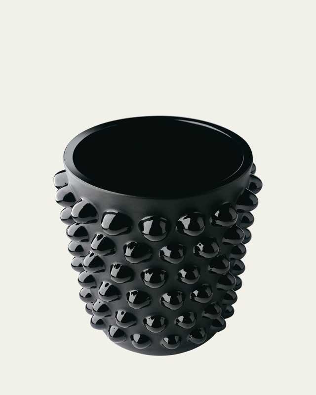 Mossi Black XXL Vase - 12"