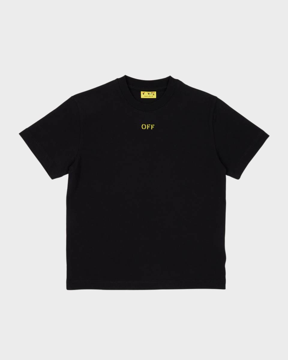 Boy's Stitched Arrow Logo-Print T-Shirt, Size