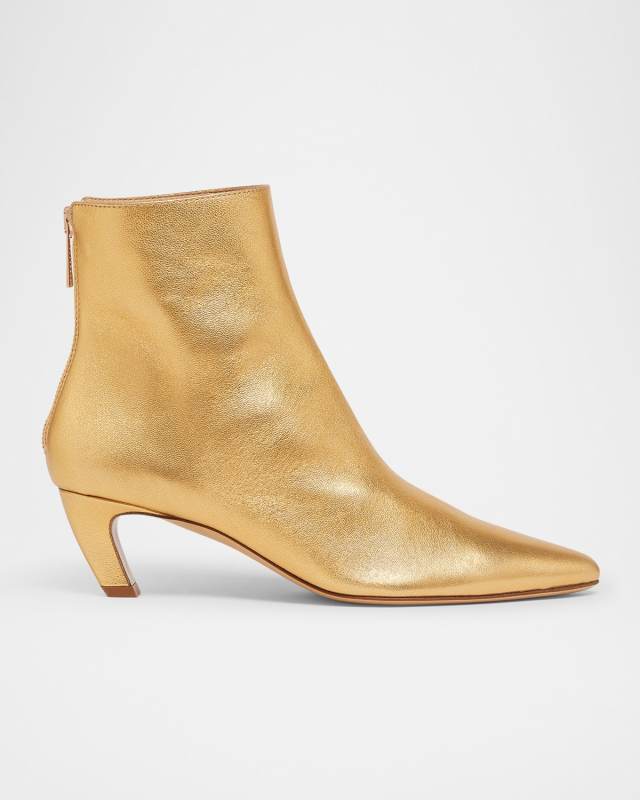 Clayton Metallic Ankle Boots
