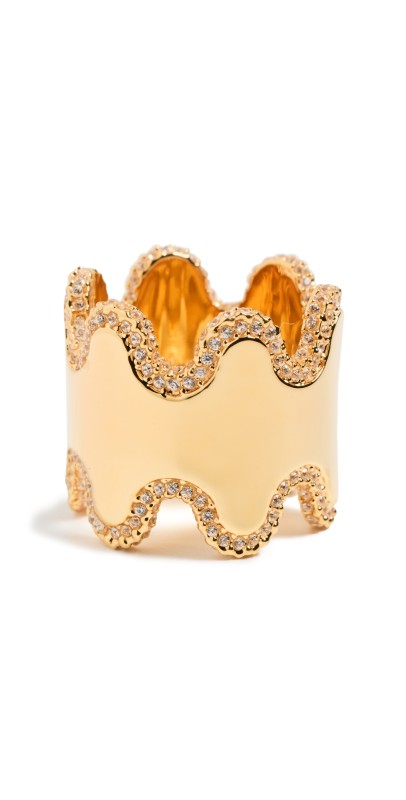 Zimmermann Zimmermann Swing Pave Ring Gold
