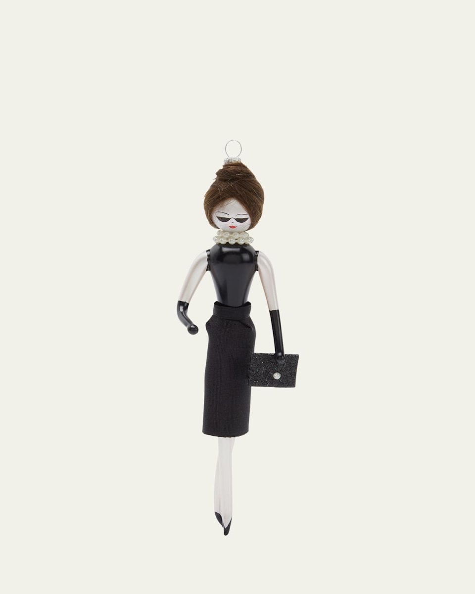 Lady Tiffany Black Ornament