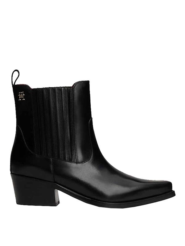 Tommy Hilfiger Bottes - Noir