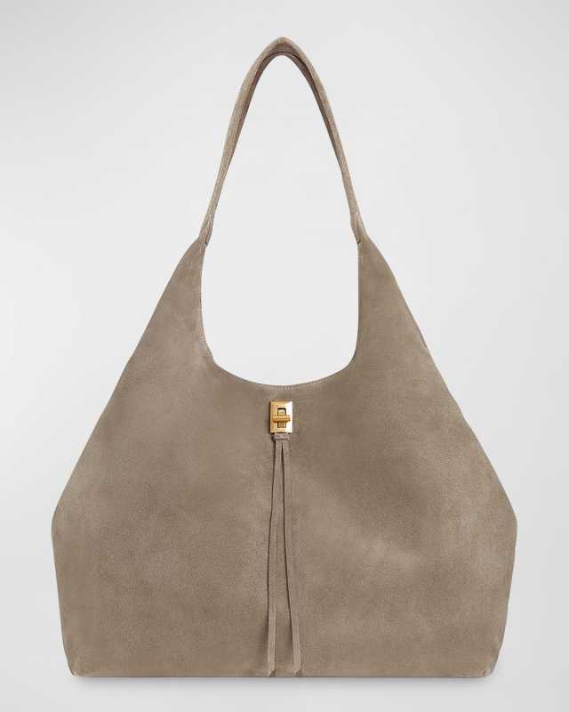 Darren Signature Leather Shoulder Bag