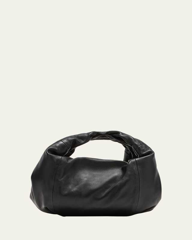 Twister Leather Top-Handle Bag