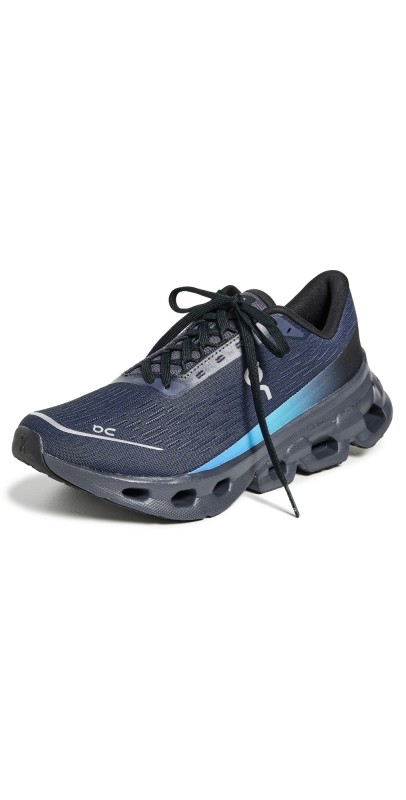 On Cloudspark Sneakers Black Blueberry