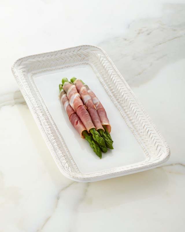 Le Panier 13" Hostess Tray - Whitewash