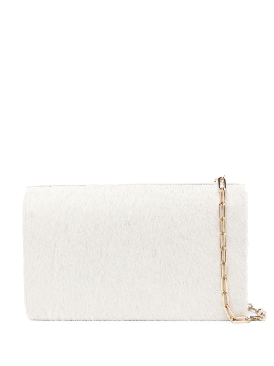 shearling shoulder bag