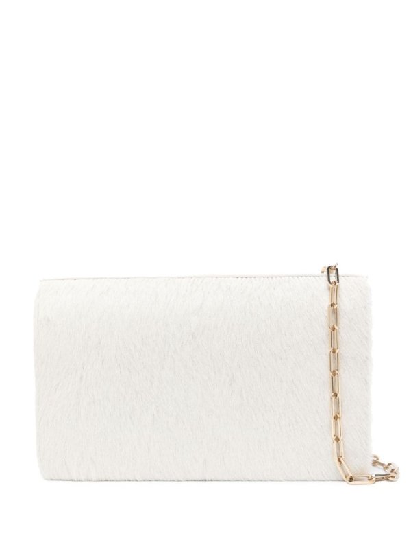 shearling shoulder bag
