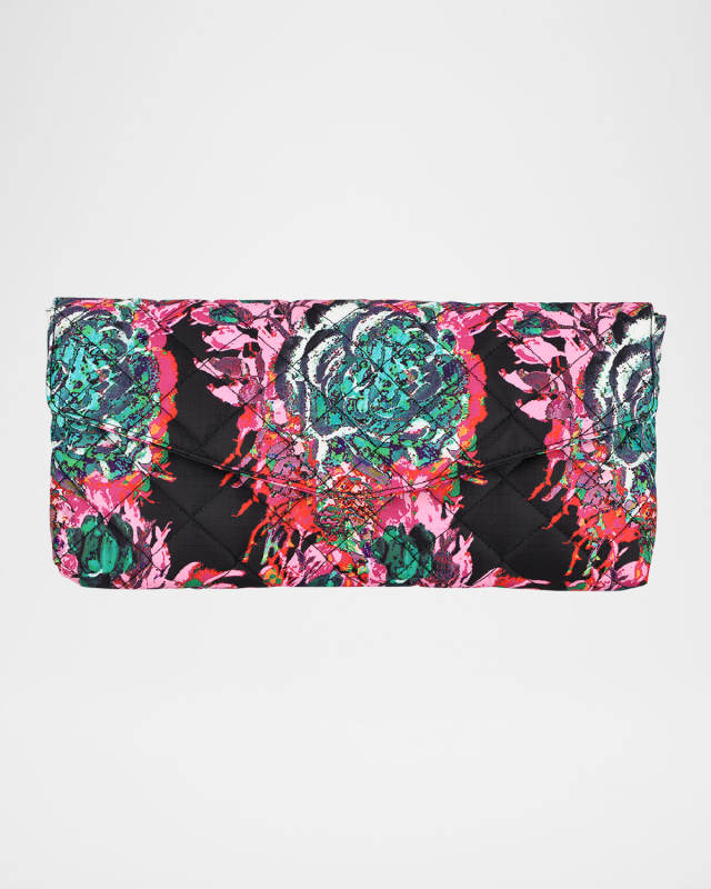 Medium Flap Printed Clutch Bag