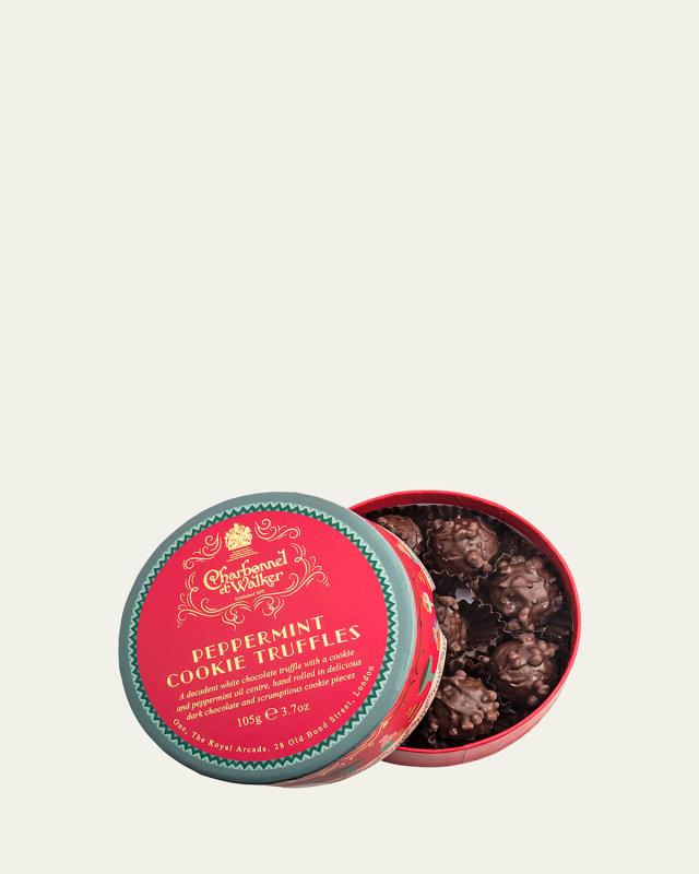 Peppermint Cookie Truffles