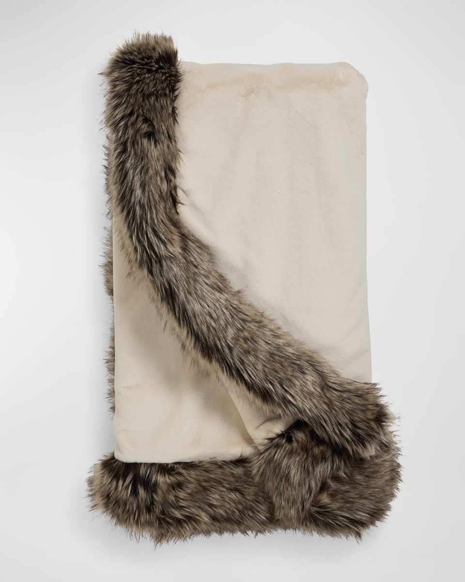 Weighted Luxury Faux Fur Throw Blanket