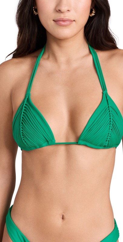 PQ Swim Isla Tri Top Ireland Green