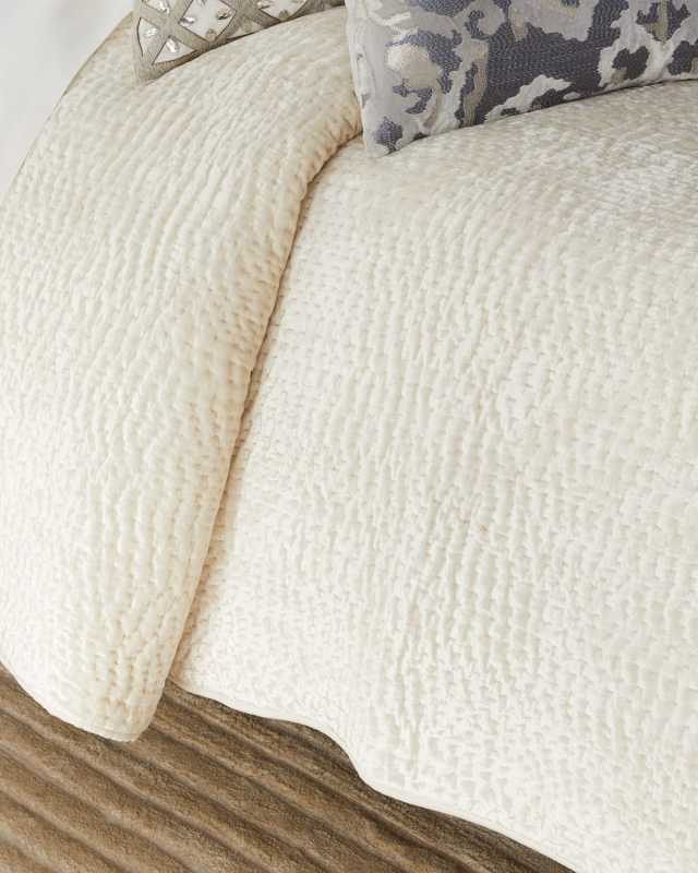 Pickstitch Velvet Quilt,