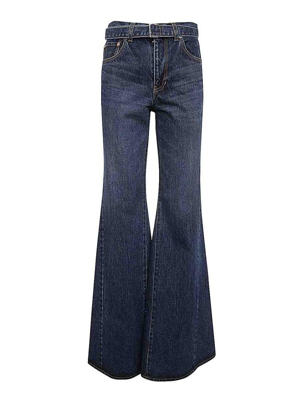 Sacai Short - Bleu