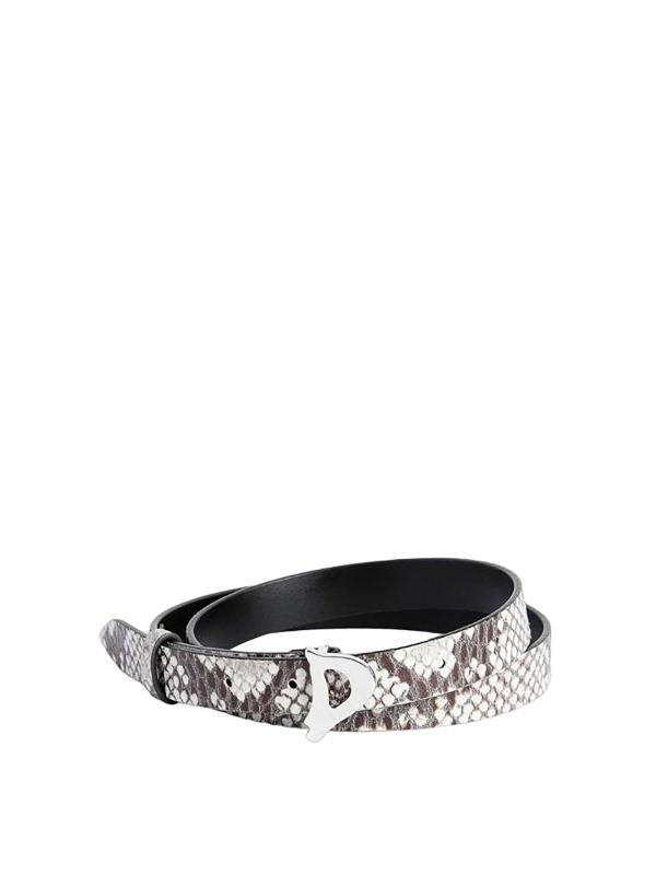 Dondup Ceinture - Blanc