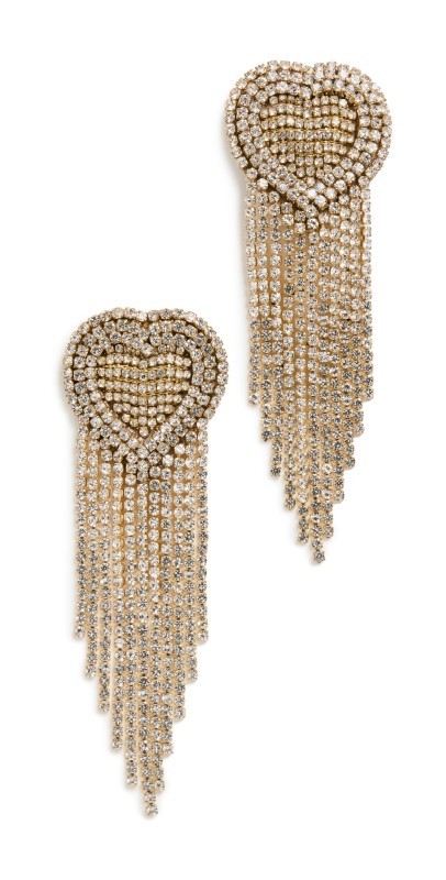 Deepa Gurnani Kaylie Earrings Silver