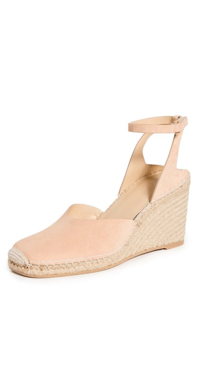 Vince Cecilia Espadrille Wedges Blonde