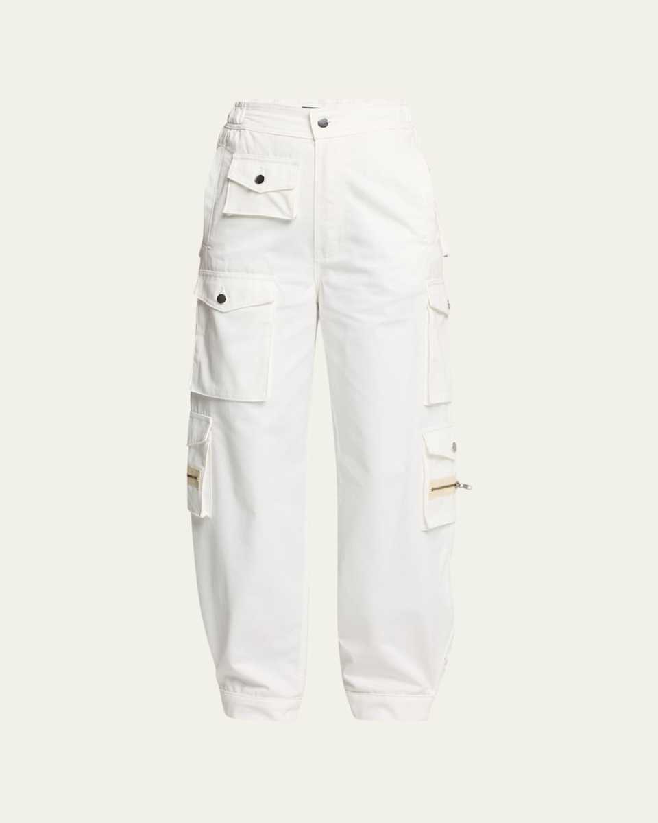 Straight-Leg Cargo Jeans