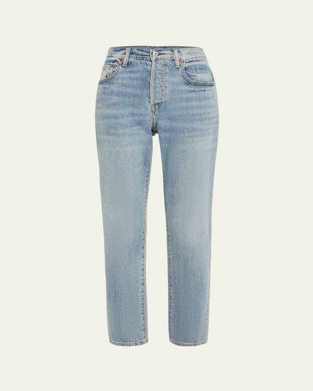 Nori 5-Pocket Straight-Leg Denim Jeans