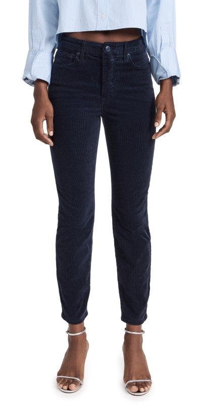 Good American Good Classic Corduroy Pants ink blue003