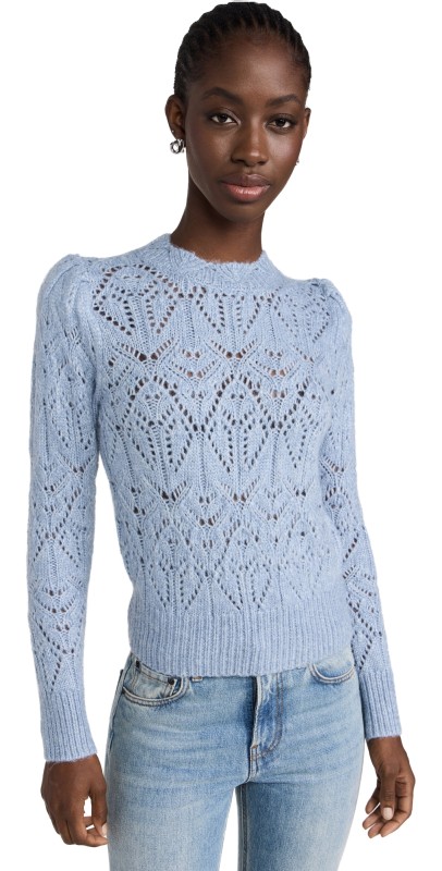 ASTR the Label Evy Sweater Steel Blue