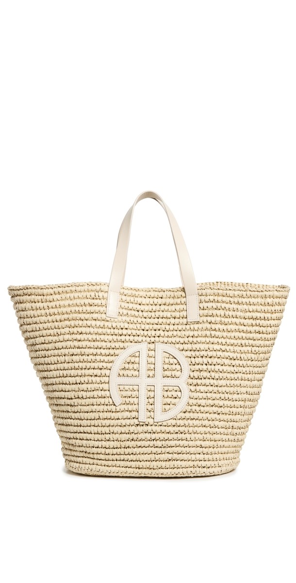 ANINE BING Palermo Tote Ivory Mult