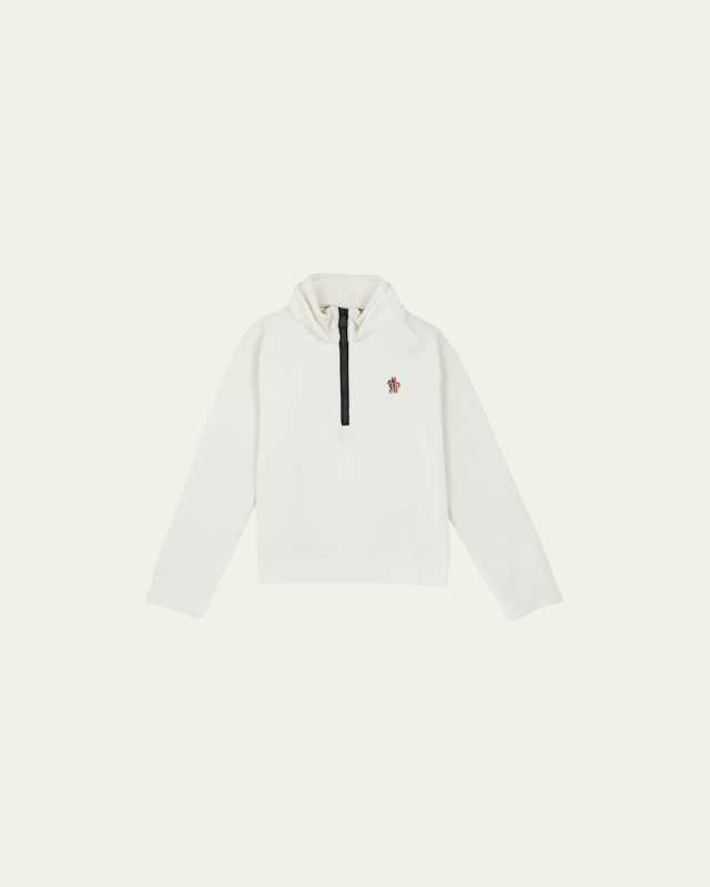 Kid's Quarter Zip-Up Sweatshirt, Size 4-6