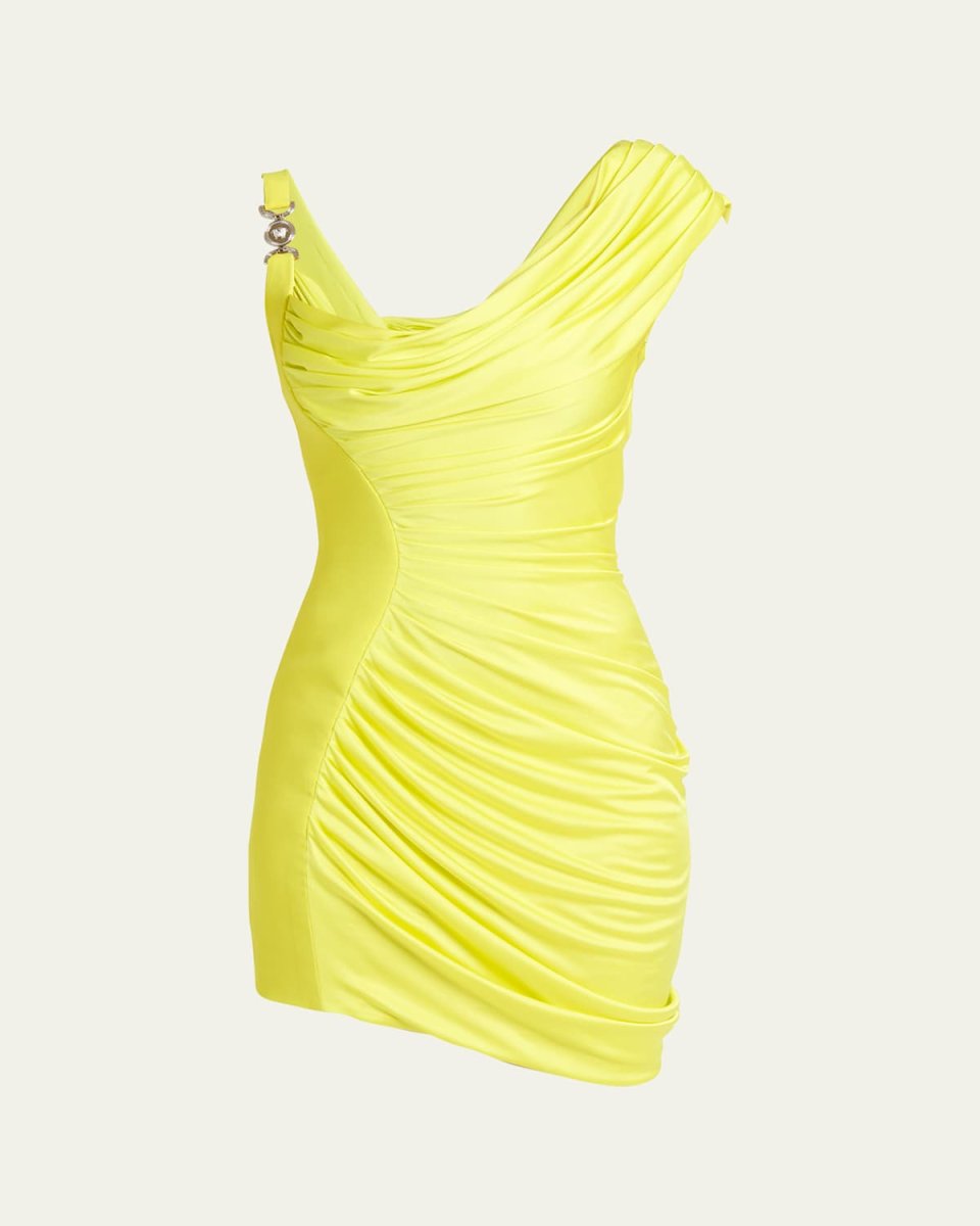 Ruched Bodycon Mini Dress